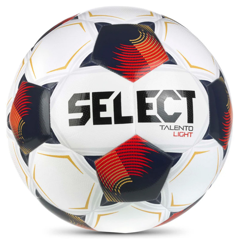 Мяч футб. SELECT Talento DB Light V26, 0775871014, размер 5, 32п, ПУ, гибрид.сш, бело-т.сине-красный