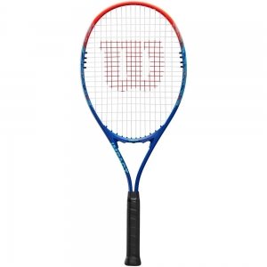 Ракетка б/т Wilson Impact Gr3, WR147510U3, для люб., титан.сплав, со струнами, сине-красный