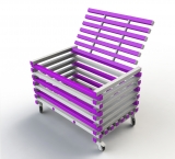 Корзина Дельта-фитнес, 1200х800х700 мм. вариант 3