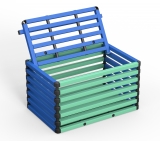 Корзина Дельта-фитнес, 1200х800х700 мм. вариант 5