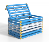 Корзина Дельта-фитнес, 1200х800х700 мм. вариант 5