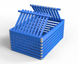 Корзина Дельта-фитнес, 1800х1200х800 мм. вариант 7