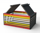 Корзина Дельта-фитнес, 1800х1200х800 мм. вариант 7