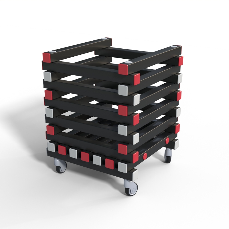 Корзина Дельта-фитнес, 570х570х600 мм. вариант 1