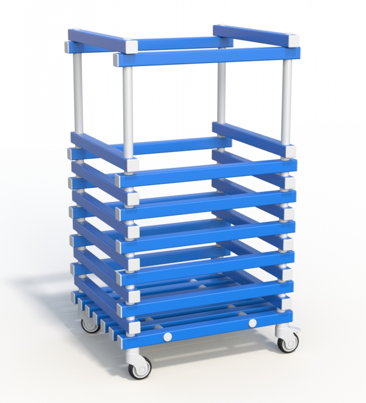 Корзина Дельта-фитнес, 600х600х1000 мм. вариант 1