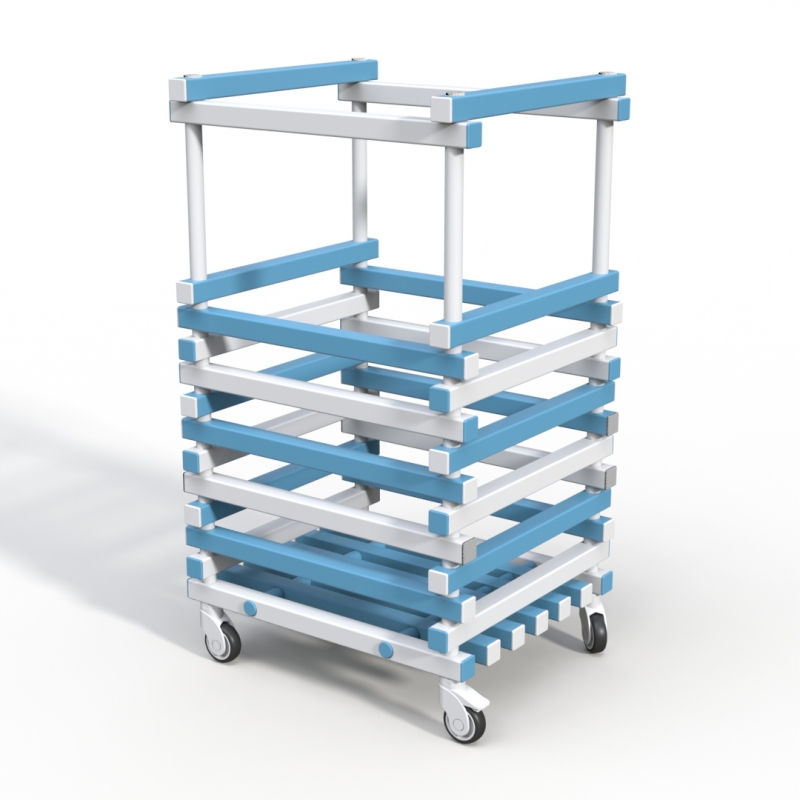 Корзина Дельта-фитнес, 800х700х1350 мм. вариант 1