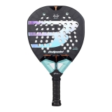 Ракетка для падела BULLPADEL Xplo Comfortl 27, 497245, для продв.игр., стекловолокно, карбон, черн