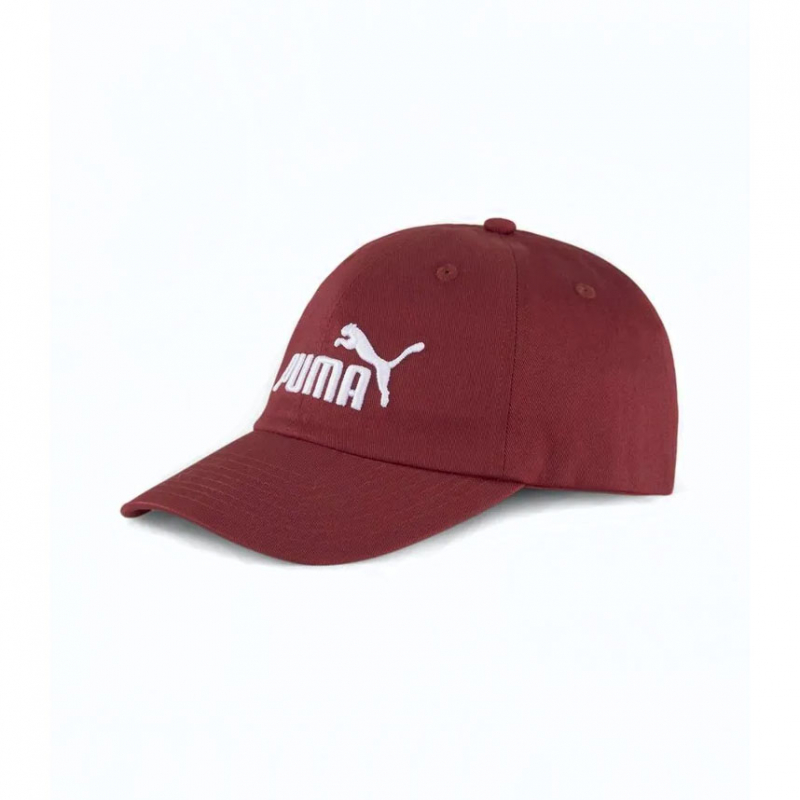 Бейсболка PUMA Ess Cap 02241668, 100% хлопок, бордовый