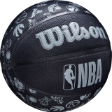 Мяч баск. WILSON NBA All Team, WTB1300XBNBA размер 6, PU, бутил. камера, черный