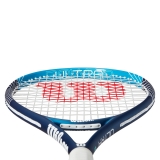 Ракетка б/т Wilson Ultra Power 105 Gr2, WR147010U2, для любит, композит, со струнами, темносин-бел