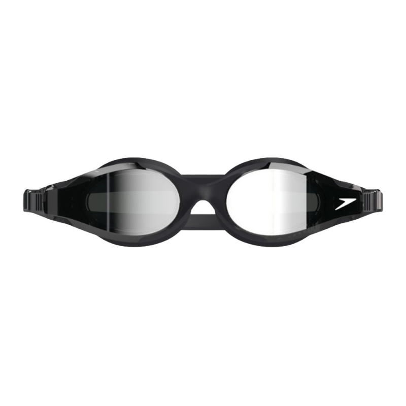 Очки для плав. SPEEDO Hydrosity 2.0 Mirrored, 8-00493718392, ЗЕРКАЛЬНЫЕ дымчатые линзы, черная оправа