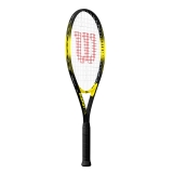 Ракетка б/т Wilson Energy XL Gr3, WR148210U3, для любит, алюминий, со струнами, черно-желтая