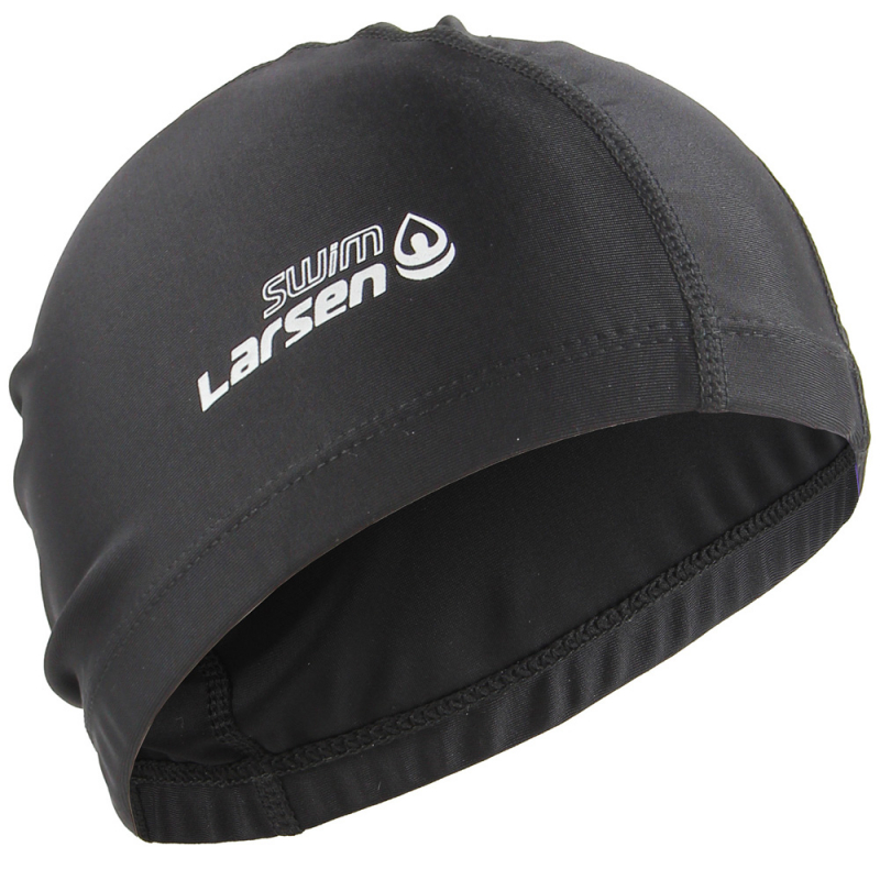 Шапочка для плавания Larsen LCA102 черный