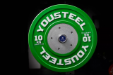 Диск соревновательный 10кг, зеленый YOUSTEEL