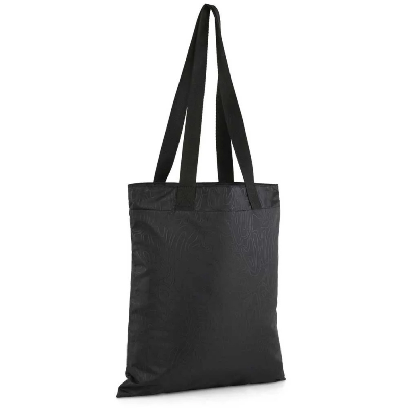 Сумка шоппер PUMA POP Tote, 09133607, полиэстер, черный