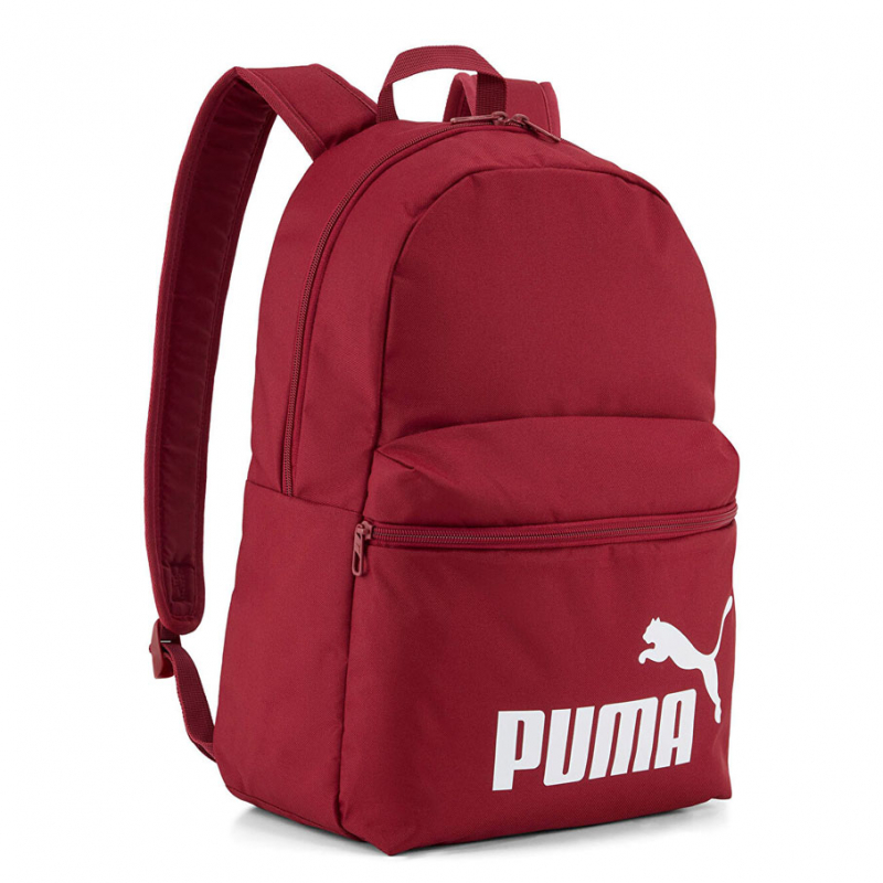 Рюкзак спорт. PUMA Phase Backpack, 09116446, полиэстер, бордовый