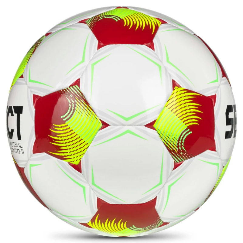 Мяч футзал. SELECT Futsal Talento 11 V26, 1061471014, размер 3(Jr), 32п, ТПУ, маш.сш, бело-желто-красный