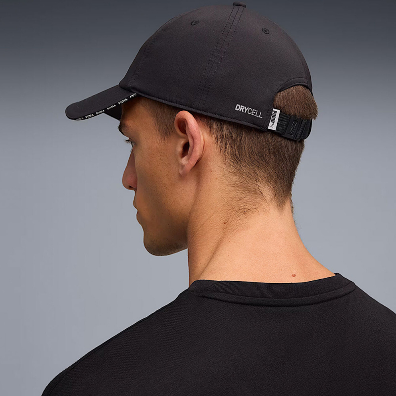 Бейсболка спорт. PUMA Training BB Cap 02660901, 100% полиэстер, черный
