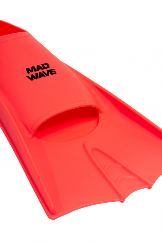 Короткие ласты Flippers Mad Wave, размер 3XS (25-29 р.), длина стопы 17,3 см.
