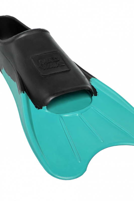Ласты Aqua Blade short Mad Wave размер 38-39 цвет бирюзовый