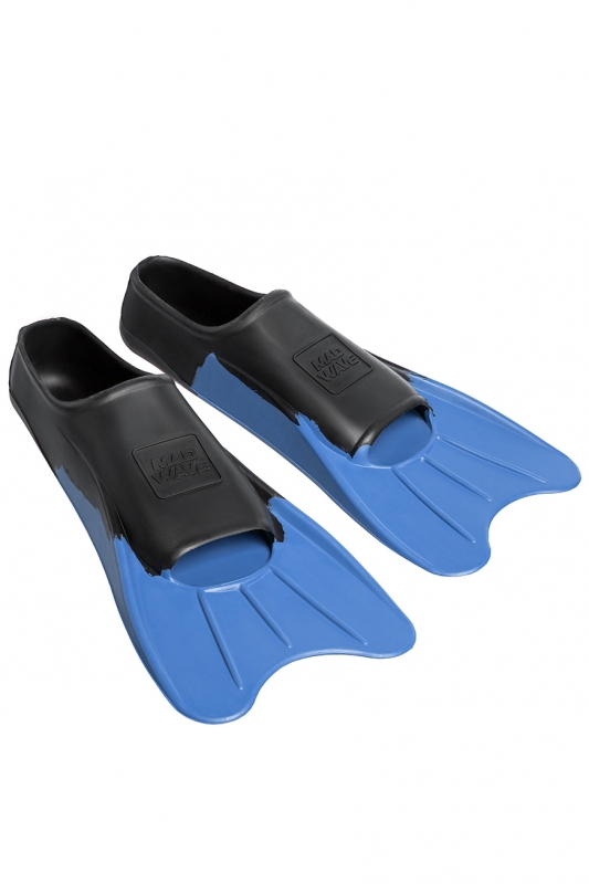 Ласты Aqua Blade short Mad Wave размер 40-41 цвет голубой