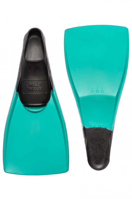 Ласты Aqua Blade long Mad Wave размер 38-39 цвет бирюзовый
