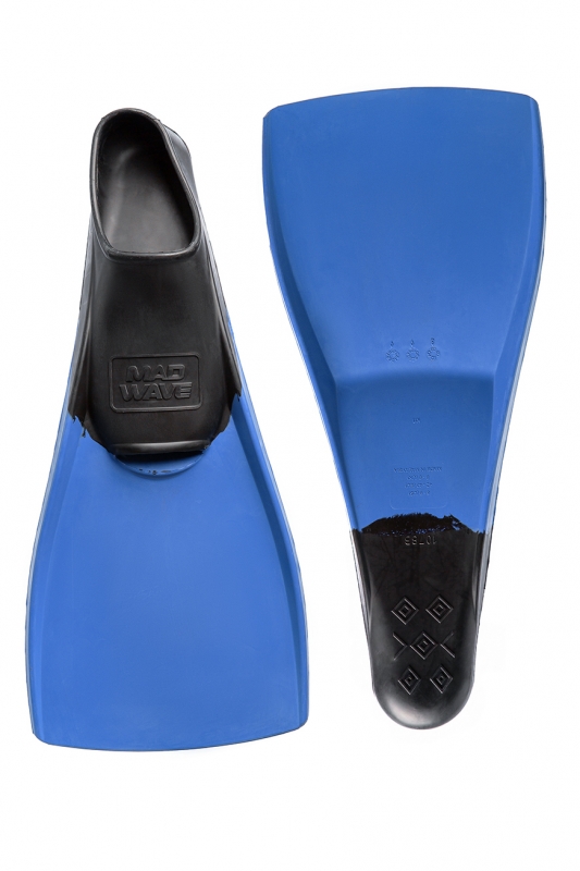 Ласты Aqua Blade long Mad Wave размер 40-41 цвет голубой
