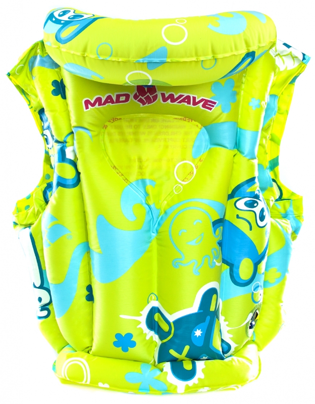 Жилет надувной Mad Wave Swimvest Mad Bubbles