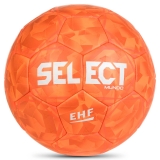 Мяч ганд. SELECT Mundo V26, 1661854107, Junior (р.2), EHF Appr., мат.ПУ, гибр.сш, оранжевый