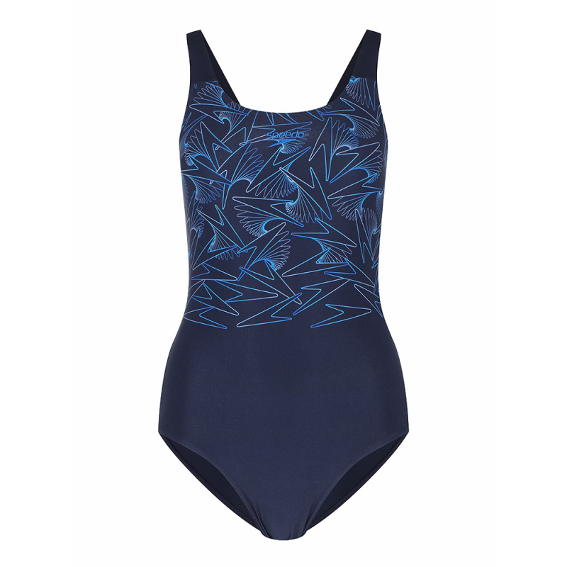 Купальник SPEEDO Hyperboom Splice Muscleback, 8-1347018661, размер 36 (российский размер 48), темно-синий
