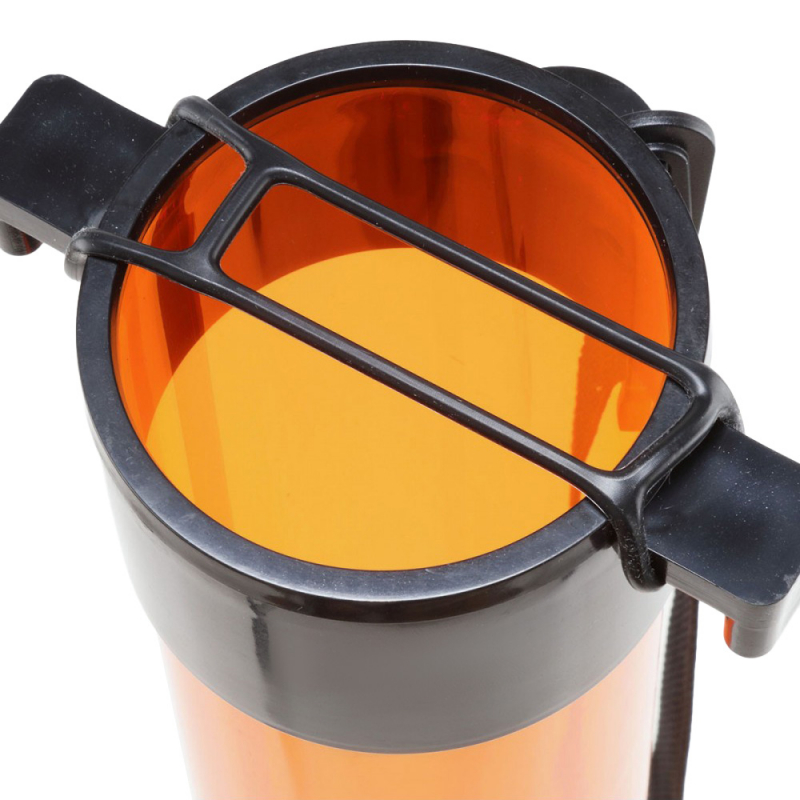 Тубус для сбора мячей BULLPADEL 458541, пластик, оранжево-черный