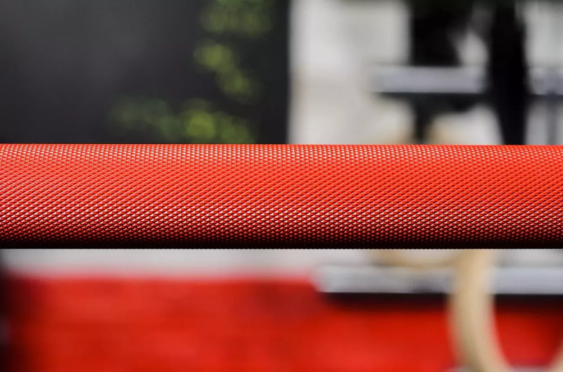 Гриф мужской XF-20, RED-CHROME, 20 кг YOUSTEEL