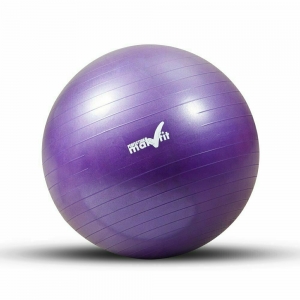 Гимнастический мяч 75см, MAKFIT фиолетовый