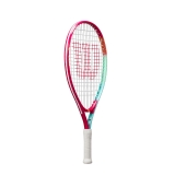 Ракетка б/т дет. Wilson Intrigue Jr 21, WR180510U, для дет.5-6лет, алюминий, со струн., розово-бирюзов