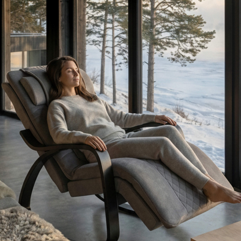 Массажное кресло UNIX Авола / Avola серый MCAVOLAGY