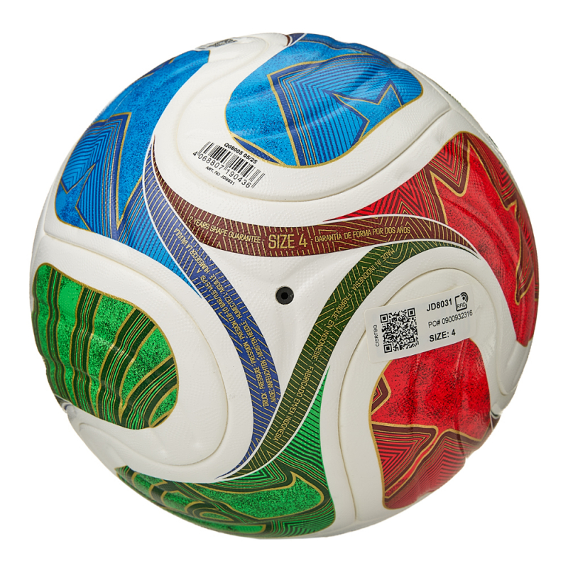 Мяч футб. ADIDAS WC26 Trionda Competition JD8031, размер 4, 4 панели, ПУ, термосшивка, мультиколор