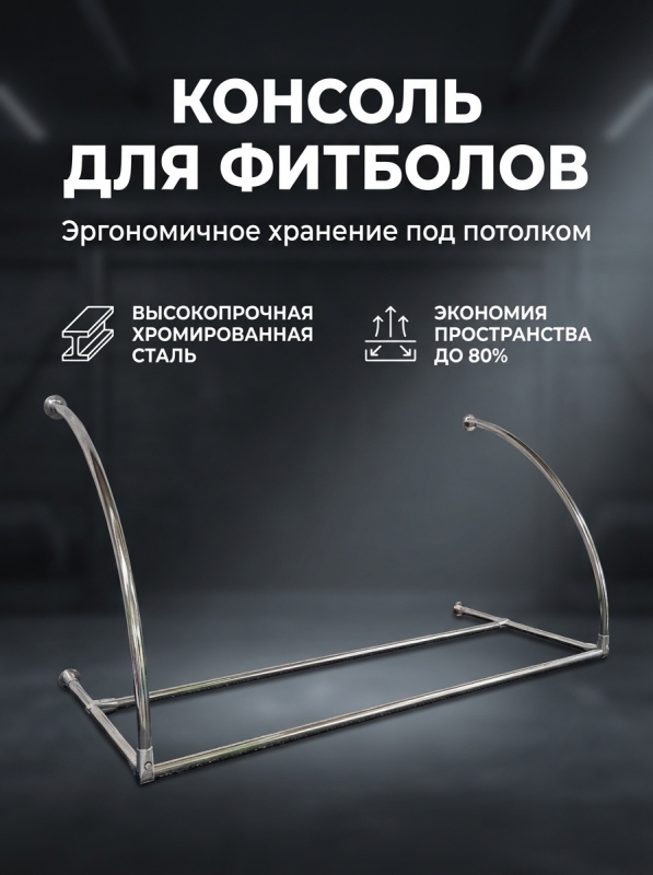 Подвесная консоль для фитболов 4659