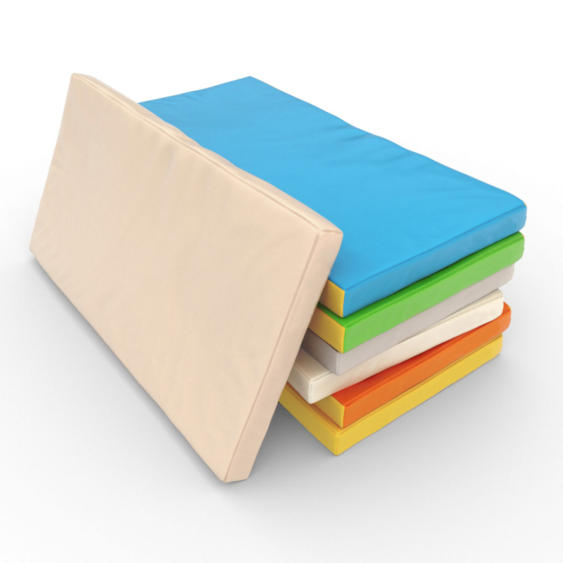 Мат (мягкий щит) Romana 1000*500*60, одинарный (зеленый/желтый)