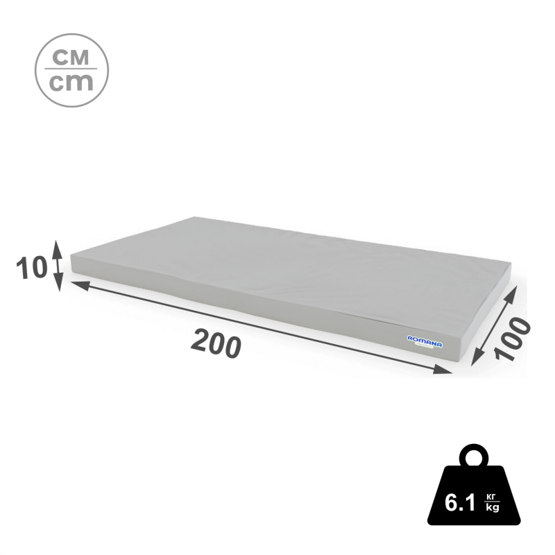 РОМАНА Мягкий щит (Мат) 2000*1000*100, одинарный (желтый) Romana