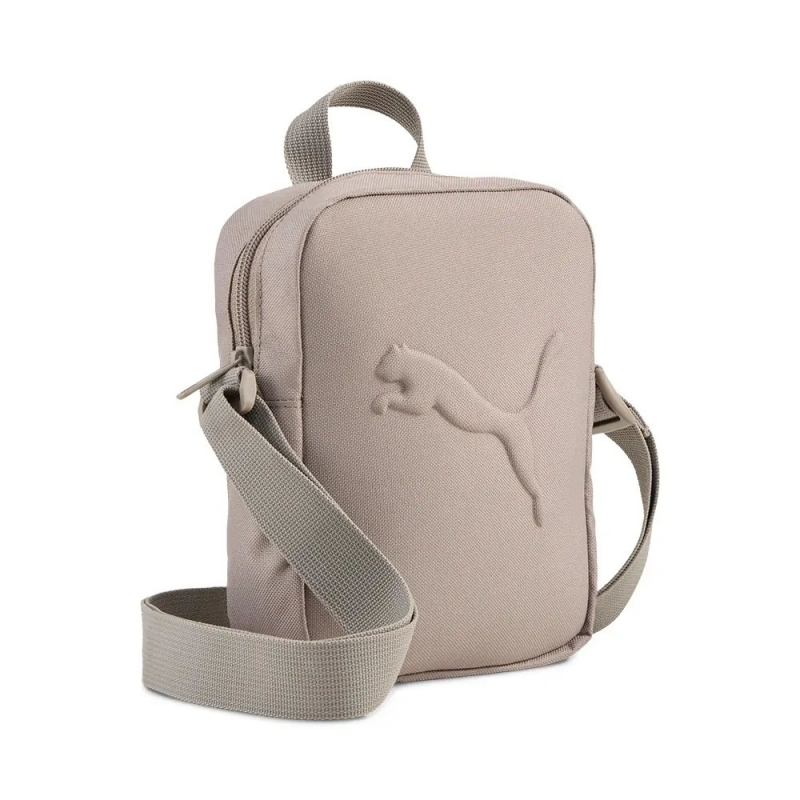 Сумка кросс-боди PUMA Buzz Portable, 09115520, полиэстер, серый