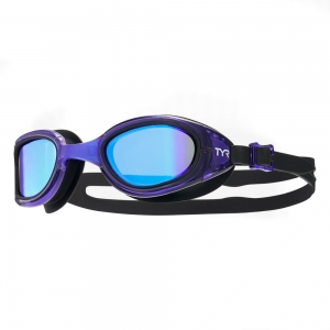 Очки для плав. TYR Special Ops 2.0 Mirrored, LGSPL2M-068, World Aquatics ЗЕРК. линзы, фиолет. оправа