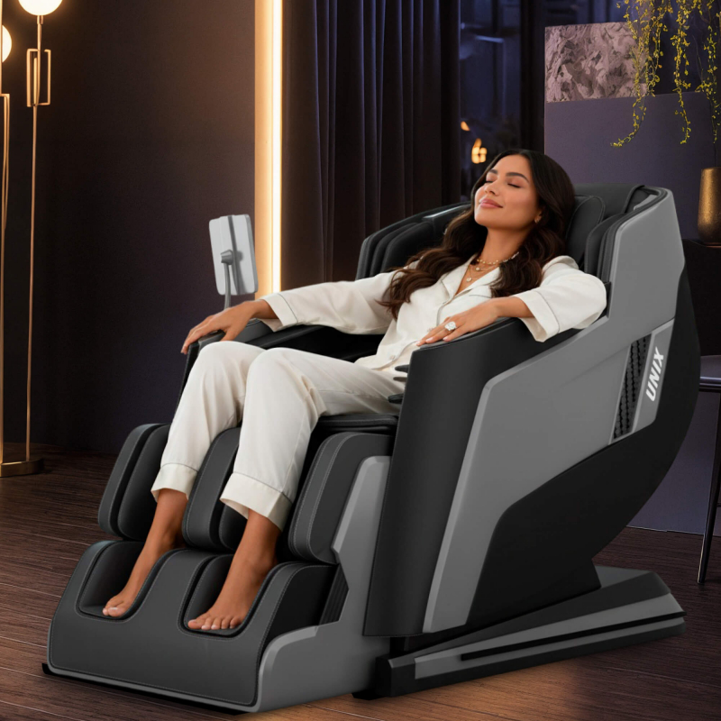 Массажное кресло UNIX Афелия / Afelia черный MCAFELIABK