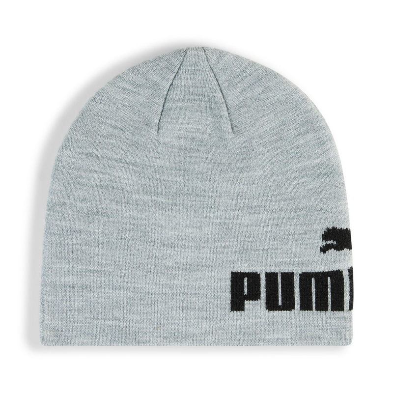 Шапка PUMA ESS Mid Crown Cuffless Beanie, 02641102, 100% акрил, светло-серый