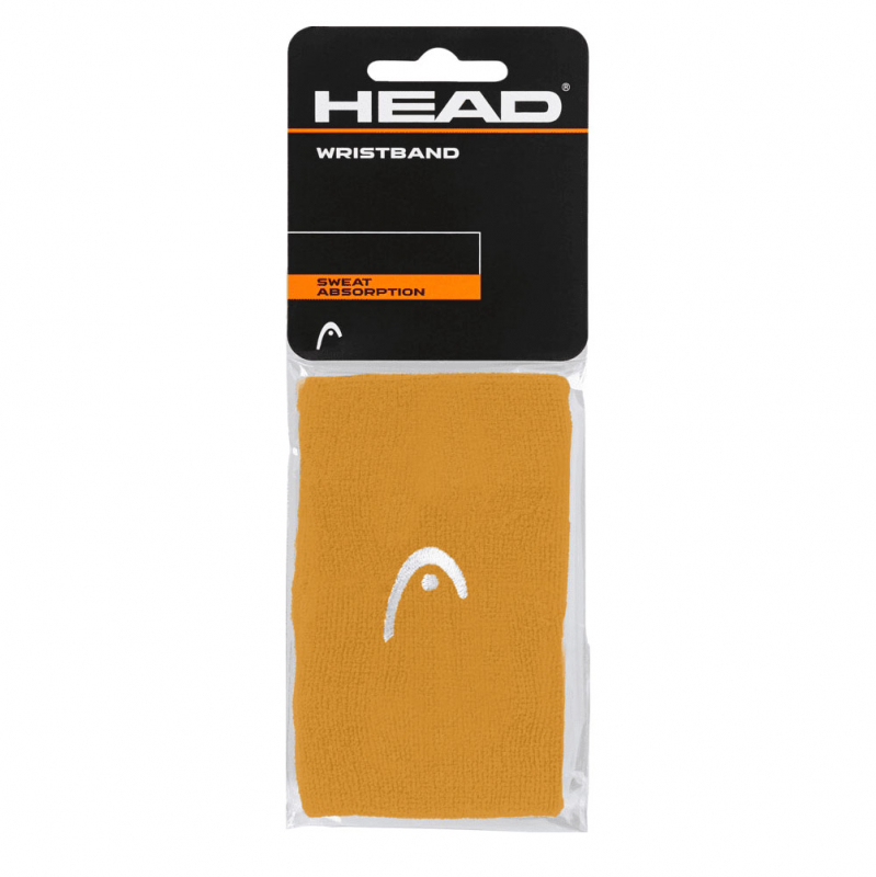 Напульсники HEAD 5", 285070-BN, ширина 12.7 см, 90% нейлон, 10% эластан, пара, оранжевый