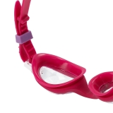 Очки для плав. детск. SPEEDO SKOOGLES Jr, 8-7500645003-C17CF, ПРОЗРАЧНЫЕ линзы, красная оправа