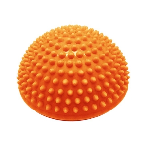 Полусфера массажная круглая надувная оранжевая ПВХ d-16 см Спортекс C33513-6
