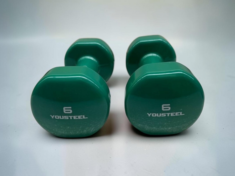 Гантель виниловая Yousteel 6 кг 1 шт