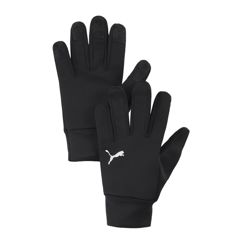 Перчатки PUMA Team Additions Winter gloves, 04215201, размер L полиэстер, эластан, черный