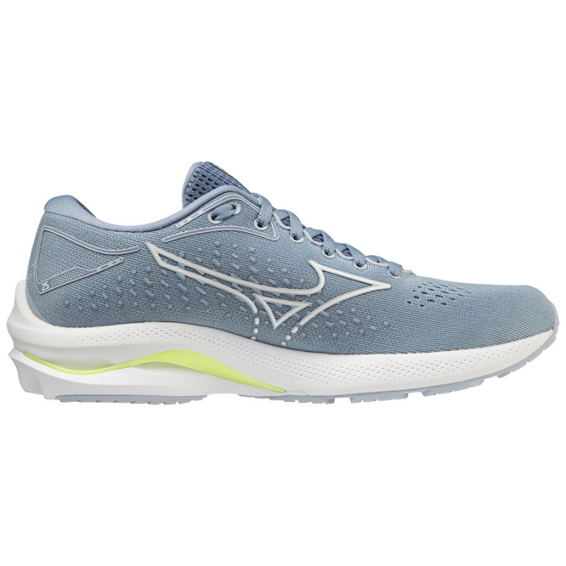 Кроссовки беговые женские MIZUNO Wave Rider 25 J1GD210302, размер UK6.5 (российский размер 39), серый