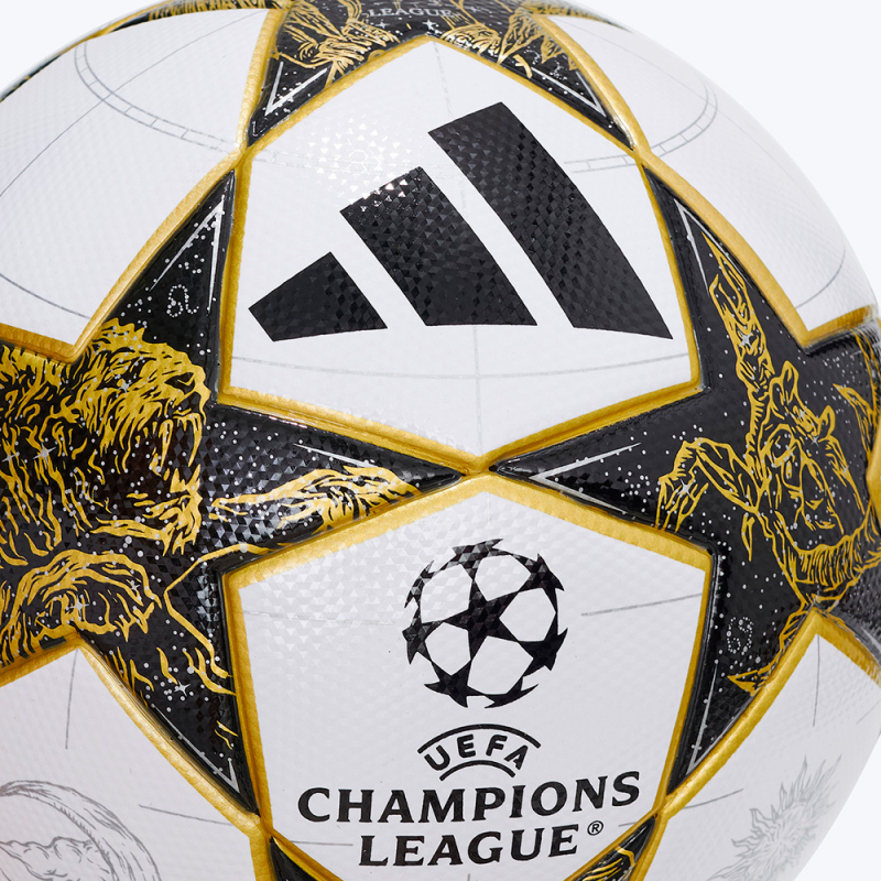Мяч футб. ADIDAS UCL League JZ9995, размер 5, FIFA Quality, 32п, ТПУ, термосш, бело-черно-золотистый